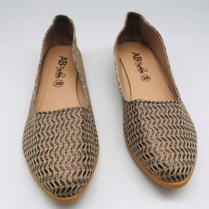Women’s Beige Brown Coat Shoe