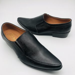 Men's Formal Black Shoe - Without Lace