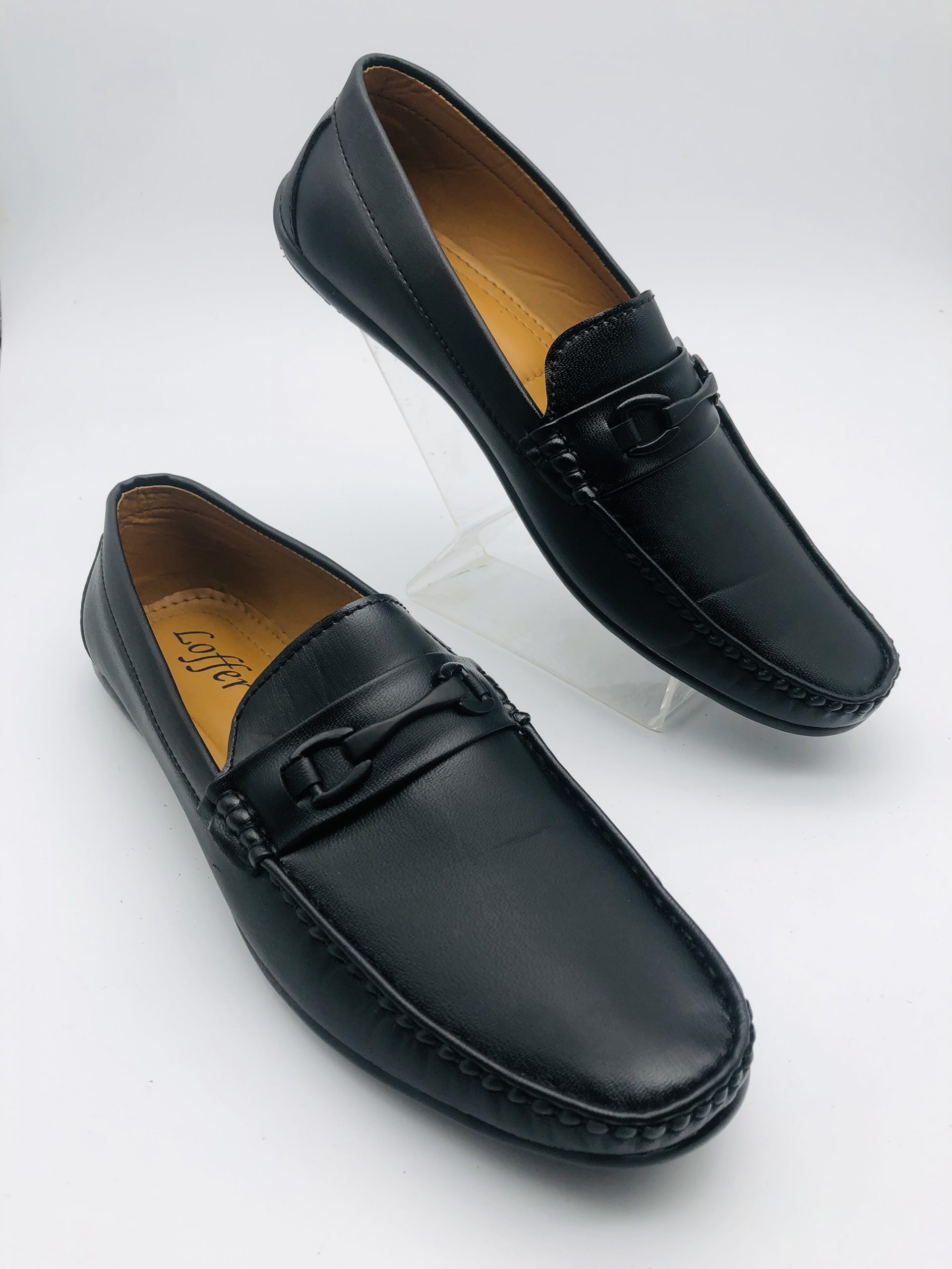 Men’s Casual Black Loafers | ASQ.LK