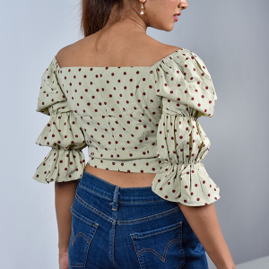 Front Rouched Crop Top
