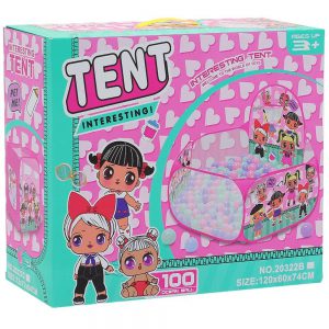 Play Tent With 100 Balls