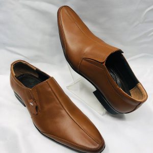 Genuine Leather Formal Shoe 301 Tan