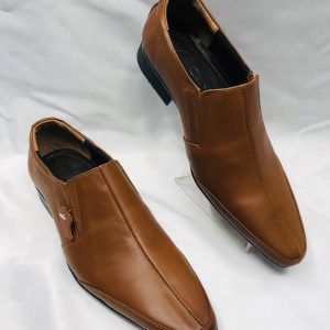 Genuine Leather Formal Shoe 301 Tan