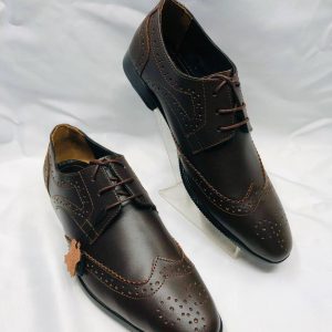 Genuine Leather Formal Shoe 902 Coffee