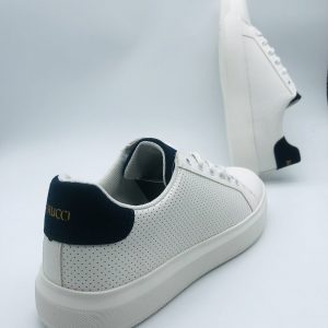 Men's Casual Shoes D034-White/Navy
