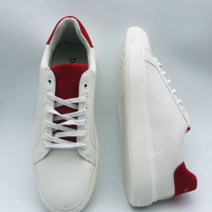 Men's Casual Shoes D034 White/Red