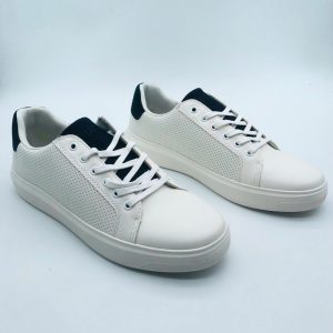 Men's Casual Shoes D034-White/Navy