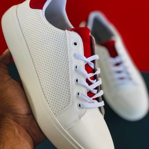 Men's Casual Shoes D034 White/Red