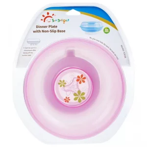 Pink Baby Suction Plate