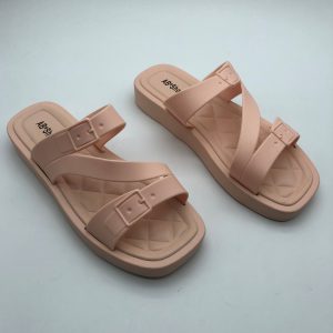 Stylish Pink Rubber Sandal