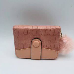 Women's Short Wallet - Light Pink- 1750