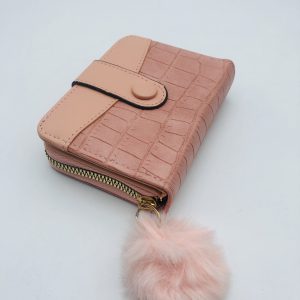 Women's Short Wallet - Light Pink- 1750