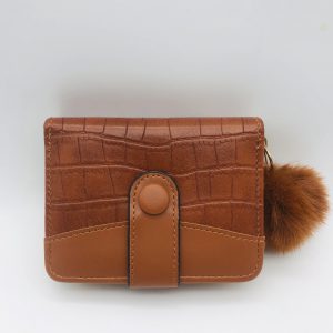 Women's Short Wallet - Tan - 1750