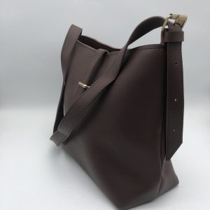 Hand Bag - Coffee Brown-DP050