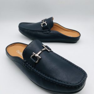 Men's Casual Navy Blue Half Shoe - FD90