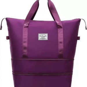 Foldable Travel Bag -  Purple