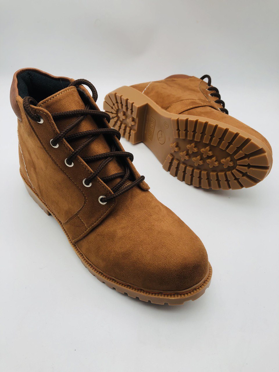 Men’s Ankle Shoes Tan – HK02 | ASQ.LK