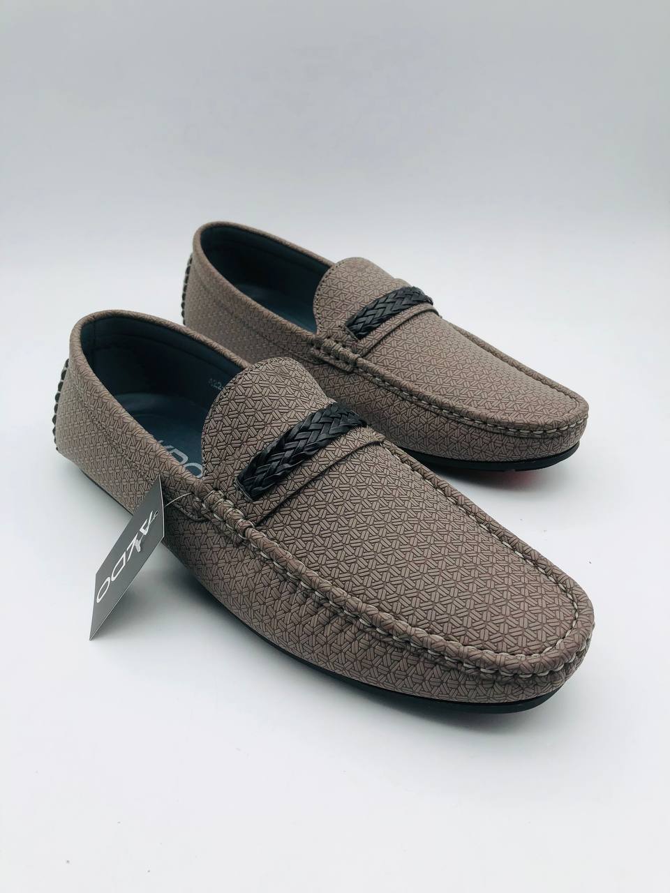 Men’s Casual Grey Loafer 422-1 | ASQ.LK