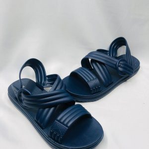 Stylish Blue Rubber Sandal -3613