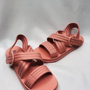 Stylish Pink Rubber Sandal -3613