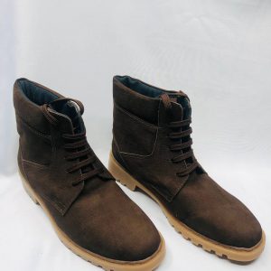 Genuine Leather Men's High Ankle 5201- CBR
