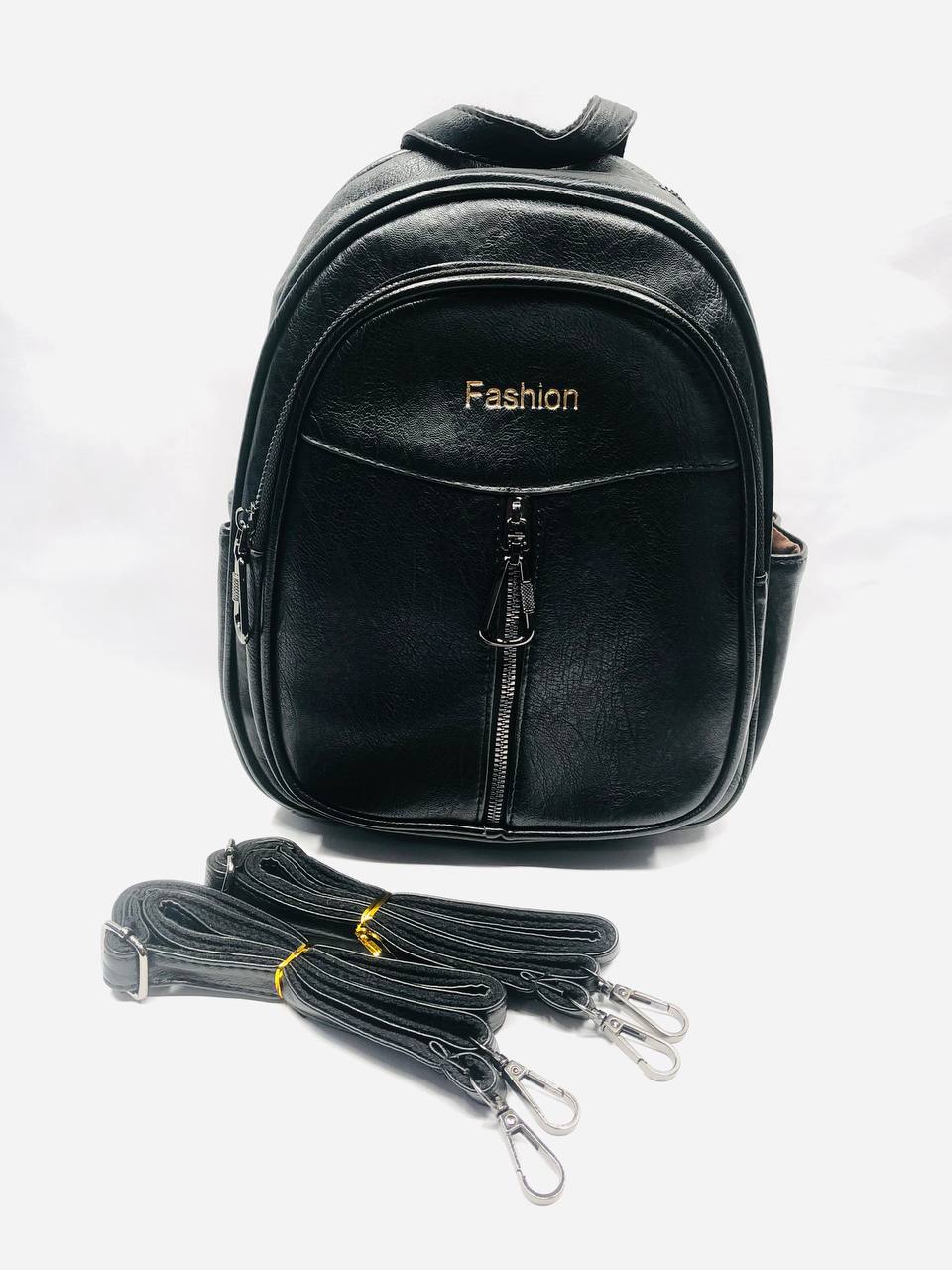Small Leather Backpack – black | ASQ.LK
