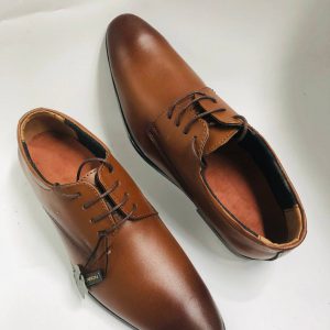 Genuine Leather Formal Shoe 925 Tan