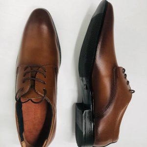 Genuine Leather Formal Shoe 925 Tan