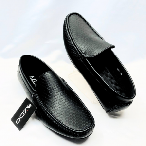 Men's Casual Black Loafer 701