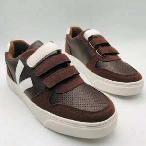 Men's Casual Shoes D091 Coffee/White
