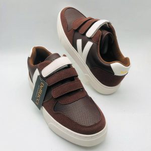Men's Casual Shoes D091 Coffee/White