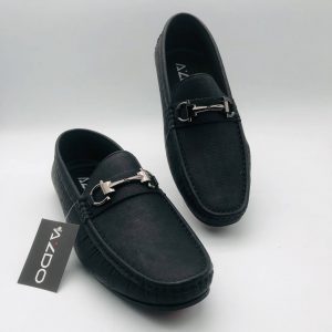 Men's Casual Black Loafer 708