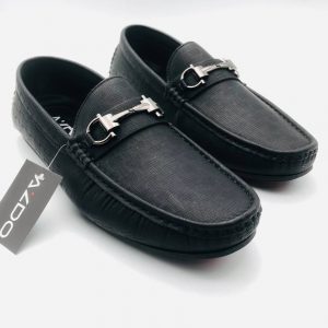 Men's Casual Black Loafer 708