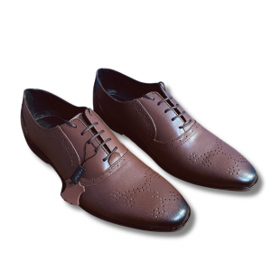 Genuine Leather Formal Shoe 990 Brown