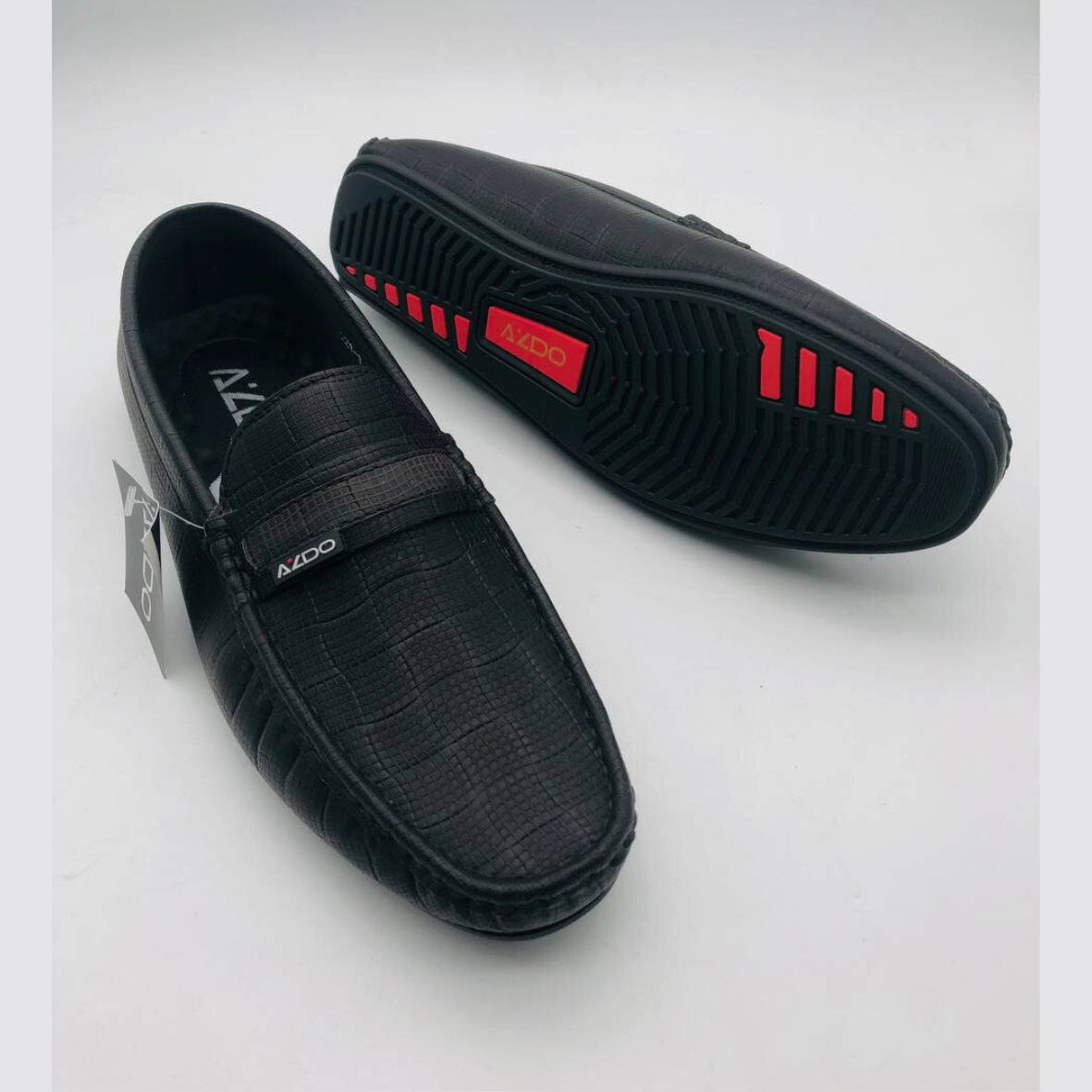 Men's Casual Black Loafer 221-1